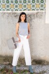 Nákupní košík Reisenthel Carrybag XS Frame Twist sky rose