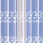 Žakárová záclona DEMETRIA okno 300 x 160 cm