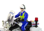 Mamido Policejní motorka s policistou a efekty
