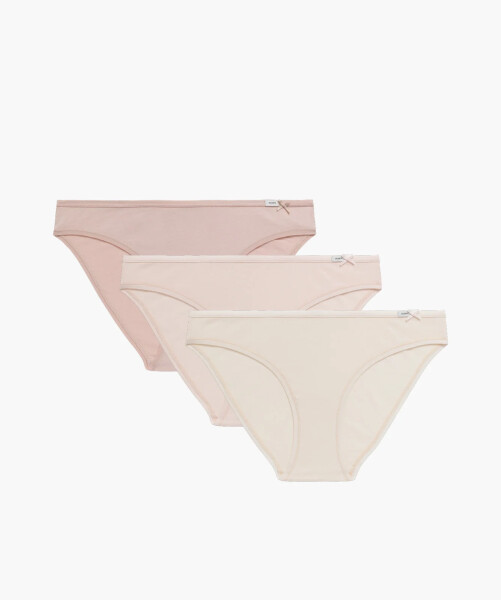 3-PACK Figi Damskie Bikini, S