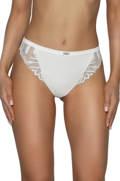 Dámské brazilky 2104/b Yasemin cream - AVA krémová M