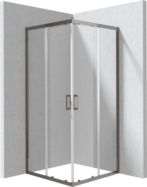 DEANTE - Funkia Evo čtvercový sprchový kout, čtvercový, 80x80 cm, KYC_D088P