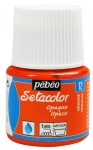 Barva na textil Pébéo Setacolor Opaque 45 ml - Oranžová 12