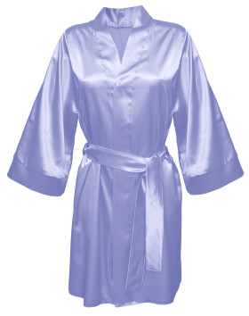 DKaren Housecoat Candy Light Blue Velikost: 2XL, Barva: světle modrá