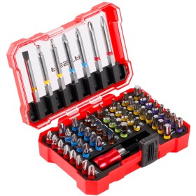 FESTA 18906 Sada bitů s magnet. držákem, 56ks, CrV S2