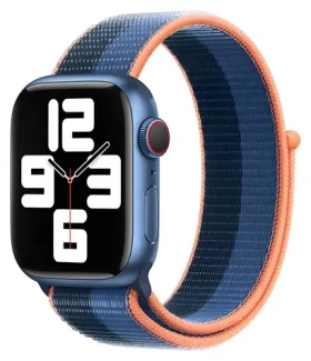 Devia Nylon Braided Two-Tone Loop Pinch Feather / Řemínek pro Apple Watch / 40/41/42 mm / Nylon (6938595364662)