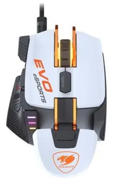 COUGAR 700M Evo eSPORTS bílá / Herní myš / optický senzor PMW-3389 / 16000 DPI (CGR-WOMW-700M EVO)