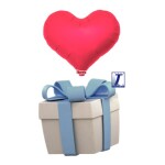 Létající balónek srdce červené metalické 35 cm - TAKARA KOSAN Létající balónek srdce červené metalické 35 cm - TAKARA KOSAN