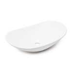 Umyvadlo na desku SAT Infinitio 61,5x36 cm mat bez přepadu SATINF61536M SATINF61536M