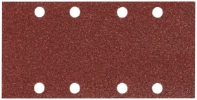Makita P-31837 / Brusný papír na dřevo | kov | kámen / Zrnitost 40 / Rozměry 93x228 mm / 8 otvorů / 10 ks (P-31837)
