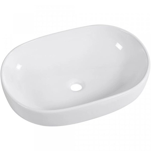 CERANO - Umyvadlo keramické Deno - na desku - bílá lesklá - 59x41 CER-428431