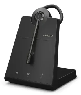 Jabra Engage 45 SE Convertible černá / Mono bezdrátová náhlavní souprava / mikrofon / knoflíkové ovládání / výdrž 52h (9655-523-111)