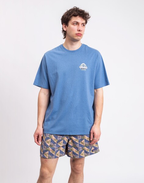 Tričko Patagonia M's Great Waves Responsibili-Tee® Shore Blue