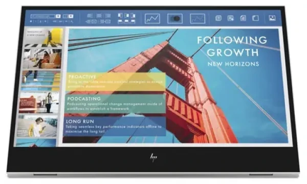 14" HP E14 G4 stříbrná / LED / 1920x1080 / IPS / 16:9 / 5ms / 800:1 / 400cd-m2 / 2x USB-C / přenosný (1B065AA)