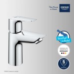 GROHE - Start Edge Umyvadlová baterie s výpustí Push-Open, chrom 23900001