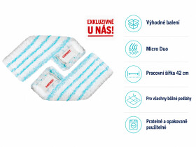 Návlek na mop Profi XL Micro Duo - 2 ks v balení 55153