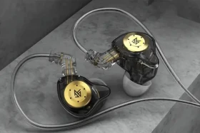 KZ - EDX Pro Sluchátka s mikrofonem (Black) (8596450072794)