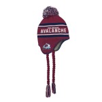 Outerstuff Dětská zimní čepice Colorado Avalanche NHL Jacquard Tassel Knit With Pom