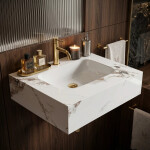 REA - Nástěnné umyvadlo Aresa Cold Jade 60 REA-U9975