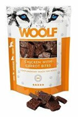 WOOLF Classic poch. Chicken with Carrot Bites 100g
