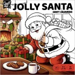 Vánoční omalovánky Santa