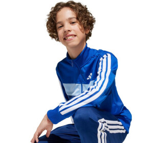Tepláková souprava adidas Seasonal Essentials Tiberio 3-Stripes Jr JC7518 140 cm