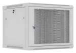 Lanberg WF01-6609-23S šedá / Nástěnný rozváděč / 19" / 9U / 600x600 mm / perforovaná dvířka (WF01-6609-23S)