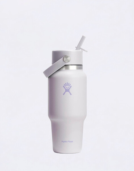 Hydro Flask Wide Mouth Travel Bottle with Flex Straw Cap (710 ml) Cloud Pink