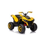 Mamido Dětská elektrická čtyřkolka Fast Wheel 4x4 žlutá