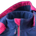 Bunda softshellová dívčí s kapucí, Pidilidi, PD1073-01, Holka - 110 | 5let