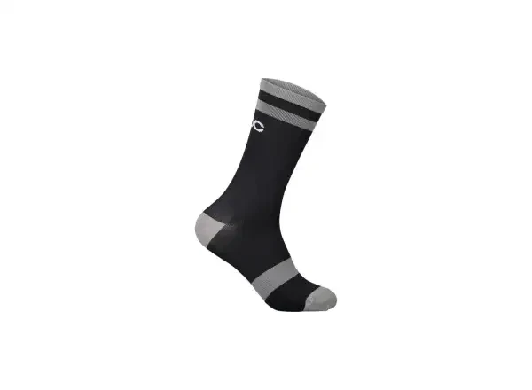 POC ponožky Lure MTB Sock Long Uranium Black/Granite Grey - POC Lure MTB ponožky Uranium Black/Granite Grey vel. M