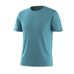 Pánské merino triko krátký rukáv SMARTWOOL Men's Merino Short Sleeve Tee Boxed, Mineral Blue velikost: M