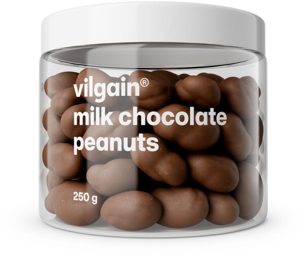 Vilgain Arašídy v čokoládě – mléčná čokoláda 250 g