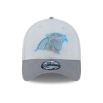 New Era Pánská kšiltovka Carolina Panthers NFL 2024 Training Camp 39THIRTY Flex - Šedá Velikost: M/L