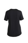 ICEBREAKER Wmns Merino 150 Tech Lite III SS Relaxed Tee, Black velikost: XS