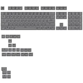 Glorious vyměnitelné klávesy GPBT Basics (ANSI US) - Armor Grey / PBT / 133 ks / ANSI US layout / Cherry MX(+) (GLO-KB-ACC-KC-GPBT-BA-AGRY-US)