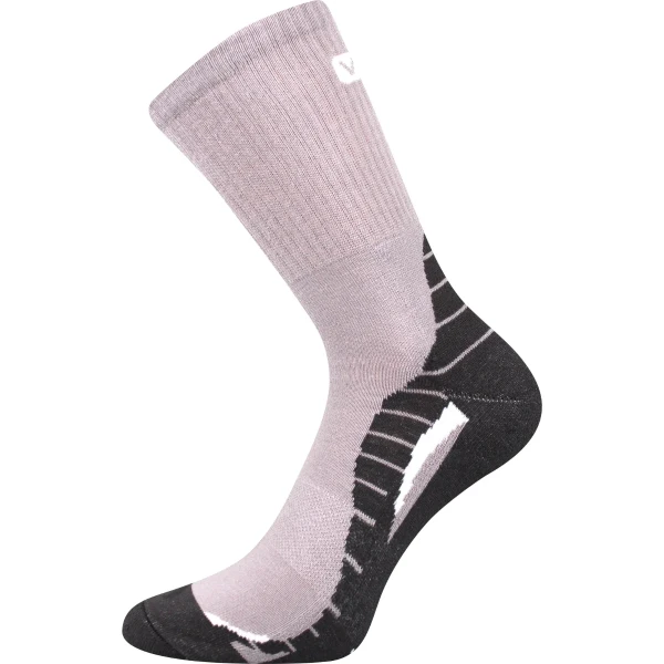 VOXX Ponožky sportovní TRIM světle šedé (3 páry) 35-38 105879