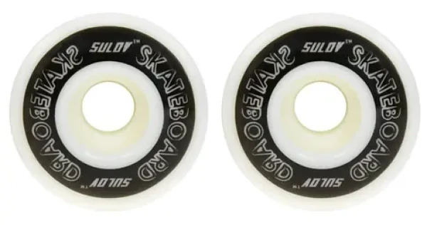 Kolečka pro skateboard 31x8 PU100A / Náhradní kolečka / 54 x 36 mm / 2 ks