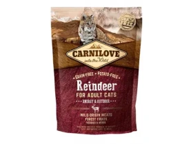 Carnilove Cat Grain Free Reindeer Adult EnergyOutdoor 400g / Granule pro kočky / pro kočky s možností pohybu venku (8595602512263)
