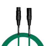 Cascha Standard Line Mic Cable Green 3m
