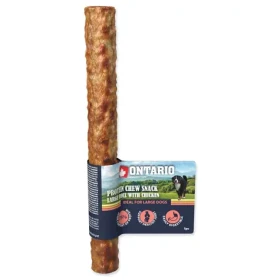 Ontario Protein žvýkací pamlsek velká rolka s kuřecím 25.4cm (214-56033)