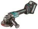 Makita GA005GM201 / Aku Úhlová bruska / 40V / 125 mm / 8.500 ot-min / 2x 4.0 Ah (GA005GM201)