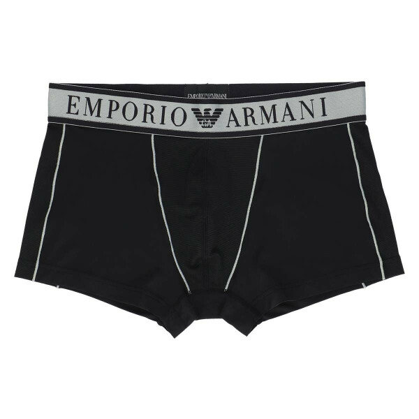 Pánské boxerky 112043 4R532 00020 černé Emporio Armani