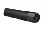 Technaxx MusicMan Mini Soundbar BT-X54 / Bluetooth reproduktor / 2x 5W / BT 5.1 / FM / USB / MicroSD / AUX-IN / černá (TX0536)