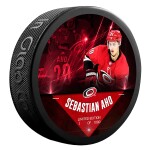 Inglasco / Sherwood Puk Carolina Hurricanes Sebastian Aho #20 Exclusive Player Hockey Puck - Limited Edition of 1000