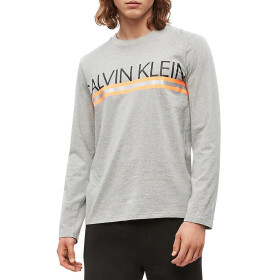 Pánské tričko šedá Calvin Klein šedá