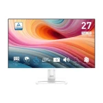 27" MSI PRO MP275W E2 bílá / IPS / FHD / 16:9 / 1ms / 1500:1 / 300cd-m2 / HDMI + DP + VGA / VESA (PRO MP275W E2)