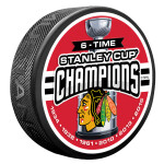 Mustang Puk Chicago Blackhawks NHL Stanley Cup Champions Puck Stand