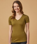 Promodoro 1525 Dámské tričko X.O s výstřihem do V 40.1525 heather grey heather grey 3XL
