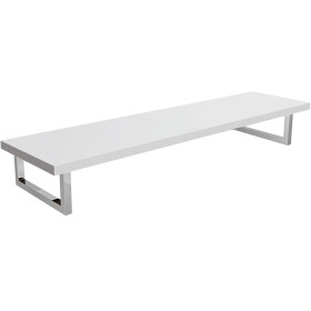 CERANO Deska pod umyvadlo Navira Pro + 2+1 podpěrná konzole - bílá matná - 160x46x3,6 cm - 6061181